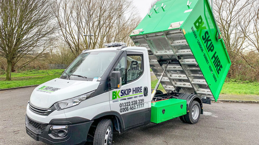 Metered Loading. Skip Wait & Load Skip Essex, London, Sussex, Surrey & Kent - BK Waste Management